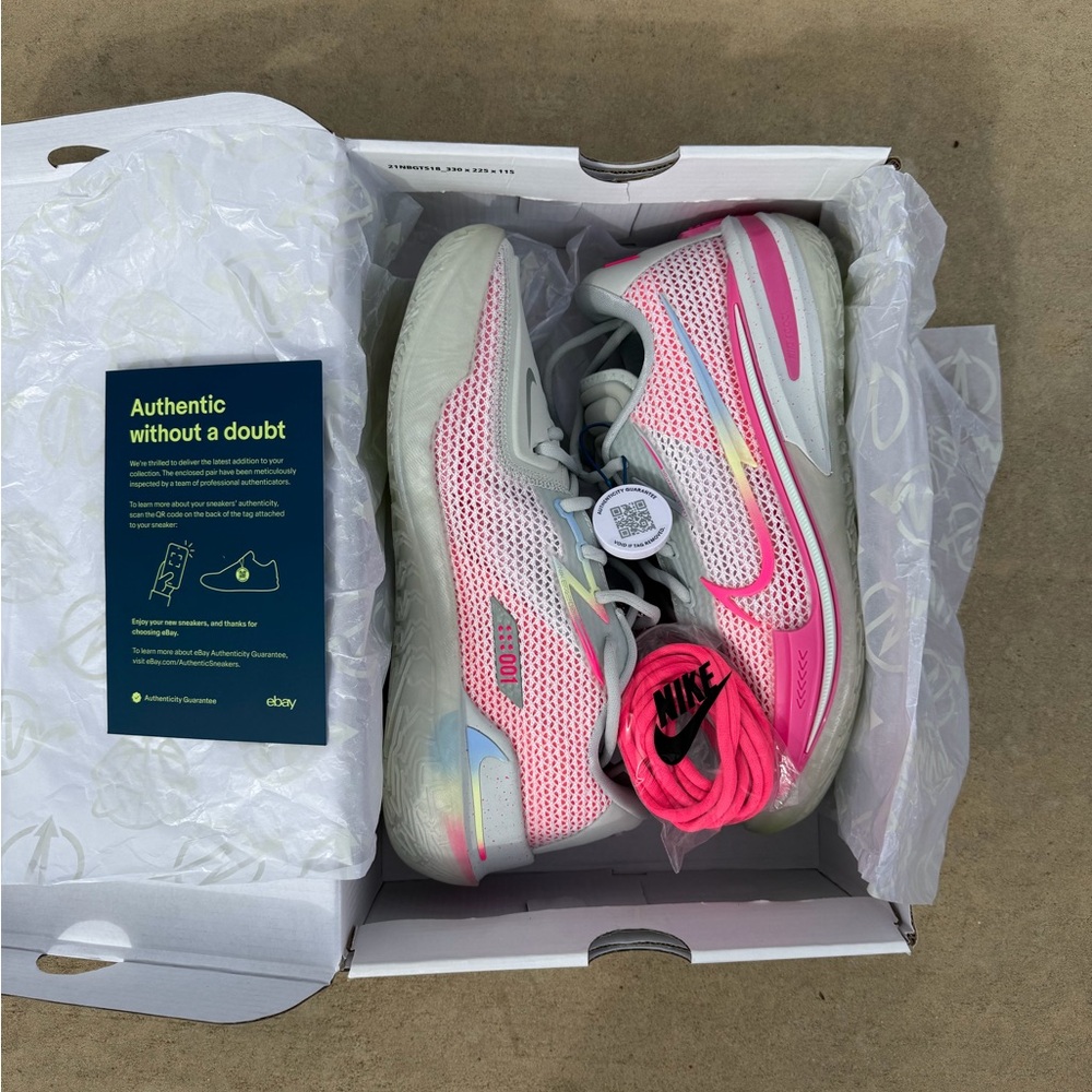 Authenticated Nike GT Cut Think Pink Men 9 / Women 10.5